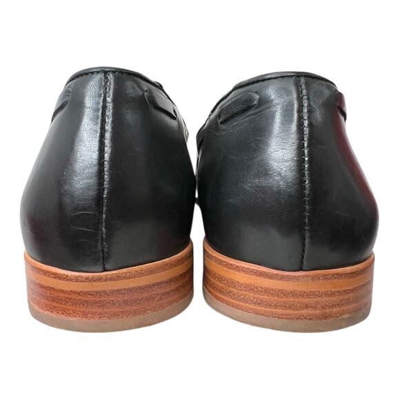 TALBOTS Leighton Tassel Loafers in Black Women's Size 9 Medium - Picture 11 of 15